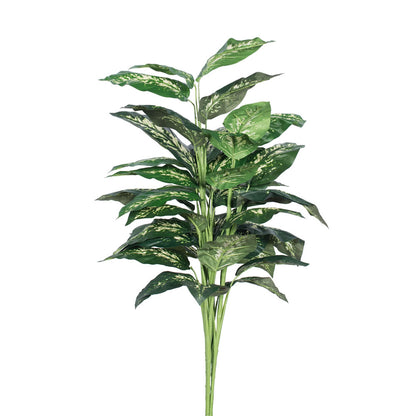 Vickerman 36" Artificial Green and White Dieffenbachia Plant.