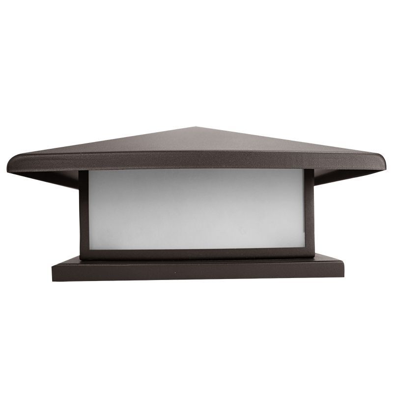 Westgate Medium Pier-Mount 12In Base 7.7In Height, 18W 30/40/50K Oil-Rubbed Bronze, Outdoor Lighting, 18W, 460 Lumens, 30K/40K/50K