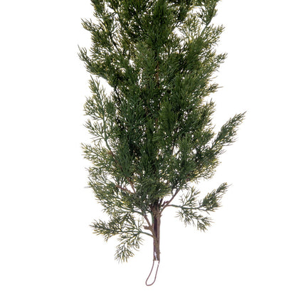 Vickerman 66" Artificial Green Cypress Full Garland.