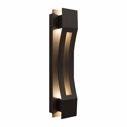 Westgate LED Wall Sconce Light, Outdoor Lighting, 20W(5Wx4), 1800 Lumens, 5000K, Dark Bronze Finish