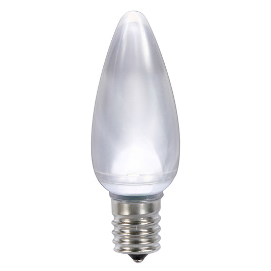 Vickerman C9 Ceramic LED Pure White Bulb package of 25