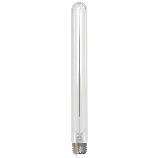 Bulbrite LED Filament 5 Watt Dimmable 11 Inch T9 Light Bulb with Clear Glass Finish and Medium (E26) Base - 3000K (Soft White Light), 350 Lumens