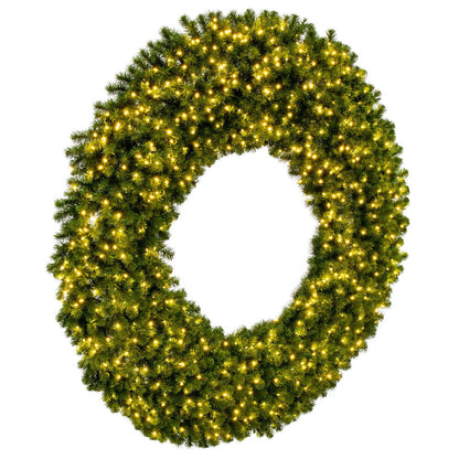 72" Deluxe Sequoia Wreath WA 600WW