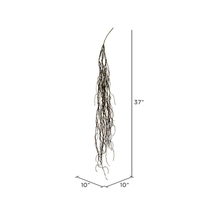 Vickerman 37" Artificial Brown Trailing Succulent Pack of 2