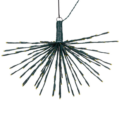 Vickerman 160Lt x 24" Green Starburst Yellow 5mm LED Lights.