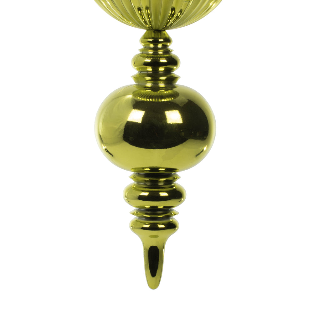 Vickerman 54" Lime Shiny and Matte Finial Ornament