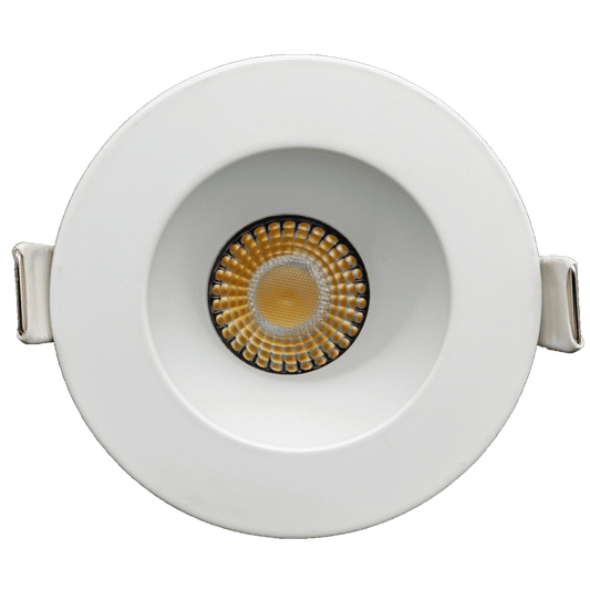 T2/R/W White Smooth Round Trim