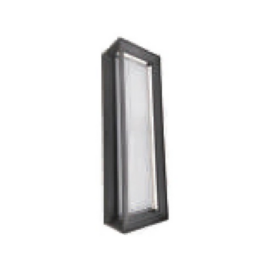 Westgate 16In 20W Die-Cast Outdoor Wall Sconce Pc Lens 27/30/35/40/50K TRIAC Dim Or 120-277V 0-10V, Orb, Outdoor Lighting, 20W, 1500 Lumens, 27K/30K/35K/40K/50K