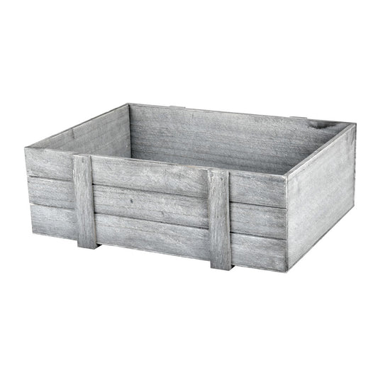 Vickerman 17" Wooden Panel Box. This box measures 17.7"L x 13.4"W x 6.1"H.