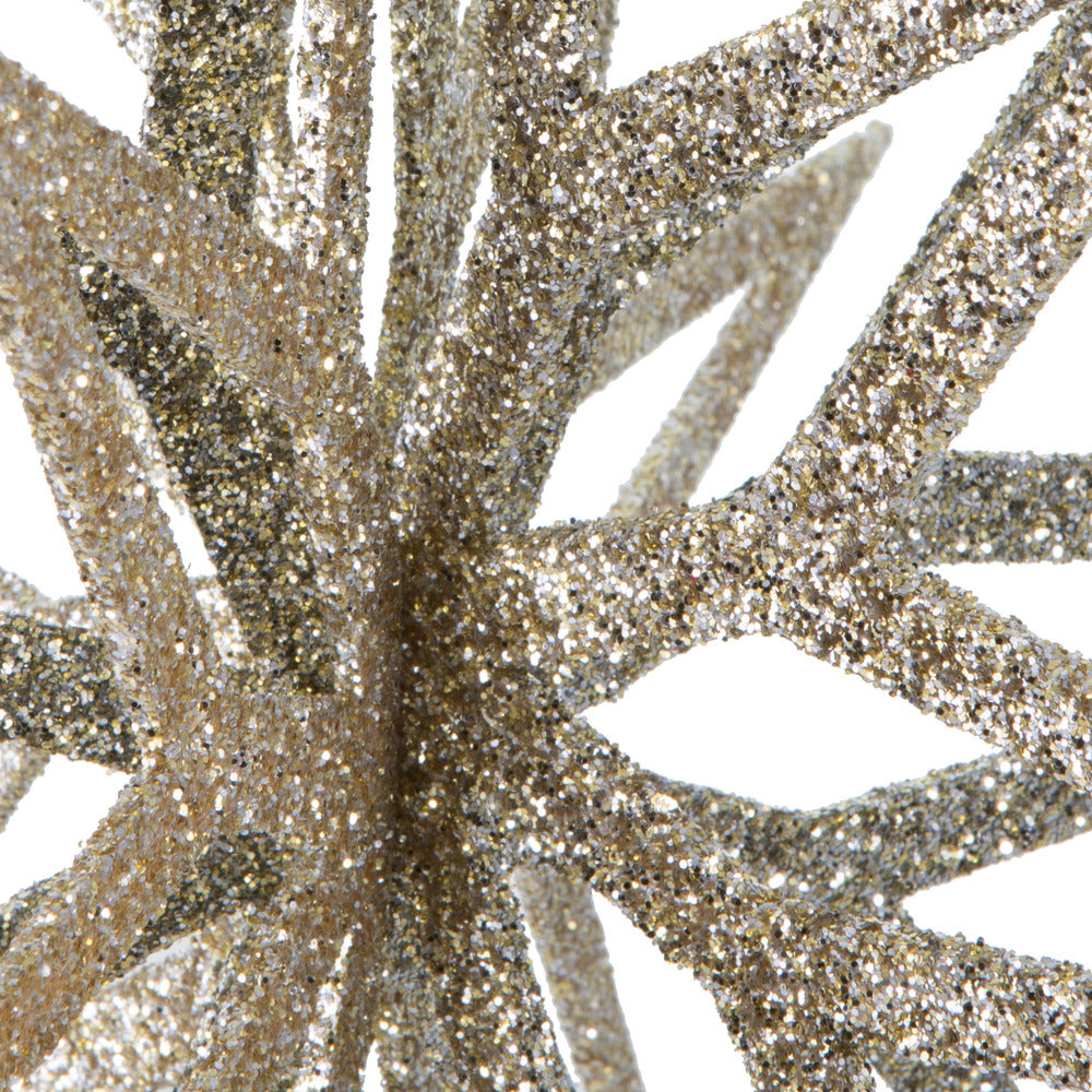 Vickerman 16" Champagne Iridescent Star Christmas Ornament