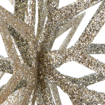 Vickerman 16" Champagne Iridescent Star Christmas Ornament