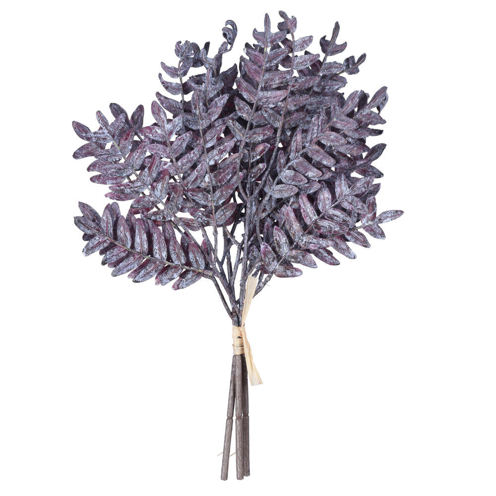 Vickerman 18" Purple Artificial Acacia Bundle 2 per bag.