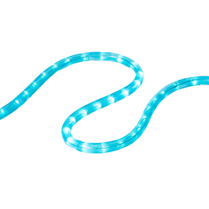 Vickerman 150' x .5 Teal LED Rope Light Spool, 120 Volt.