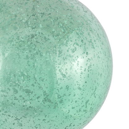 Vickerman 6" Sea Foam Shiny Mercury Ball Ornament 4 per Bag