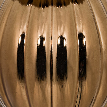 Vickerman 14" Mocha Shiny Finial Drop Christmas Ornament UV Treated with Drilled and Wired Cap 2 per bag