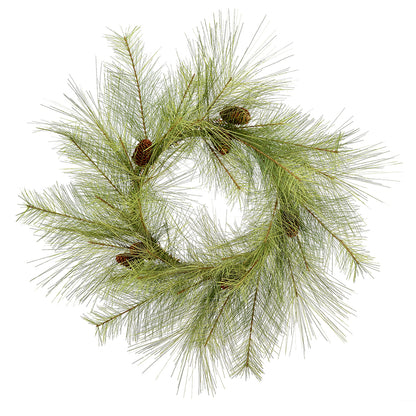 Vickerman 24" Hugo Pine Artificial Christmas Wreath Unlit
