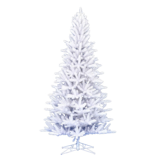 Vickerman 9' x 55" Shiny White Spruce Artificial Christmas Tree Unlit