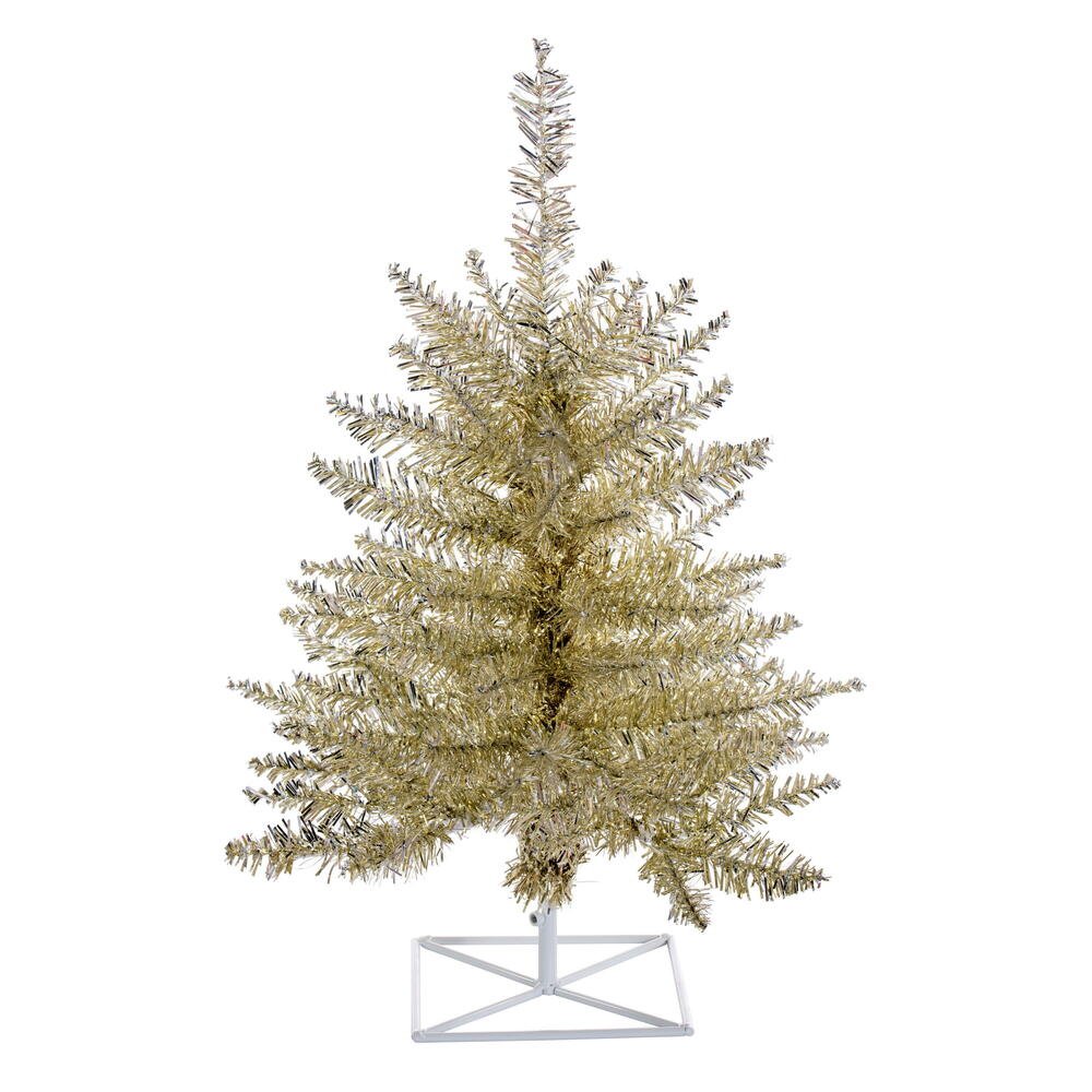 Vickerman 3' Champagne Fir Artificial Christmas Tree Unlit