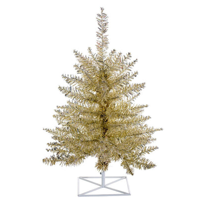 Vickerman 3' Champagne Fir Artificial Christmas Tree Unlit