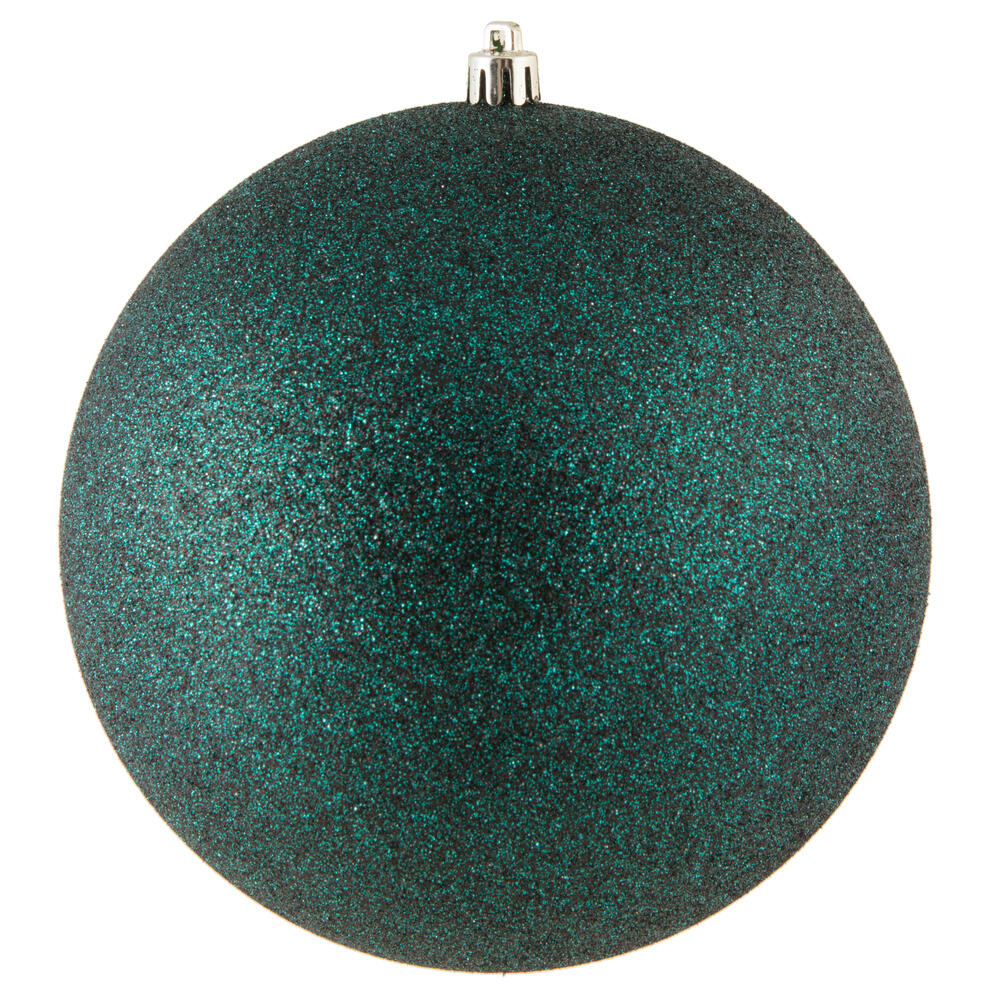 Vickerman 6" Sea Blue 4-Finish Ball Ornament Assortment 4 per Box