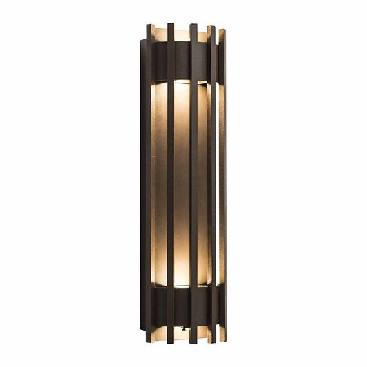 Westgate LED Wall Sconce Light, Outdoor Lighting, 20W(5Wx4), 1800 Lumens, 3000K, Dark Bronze Finish