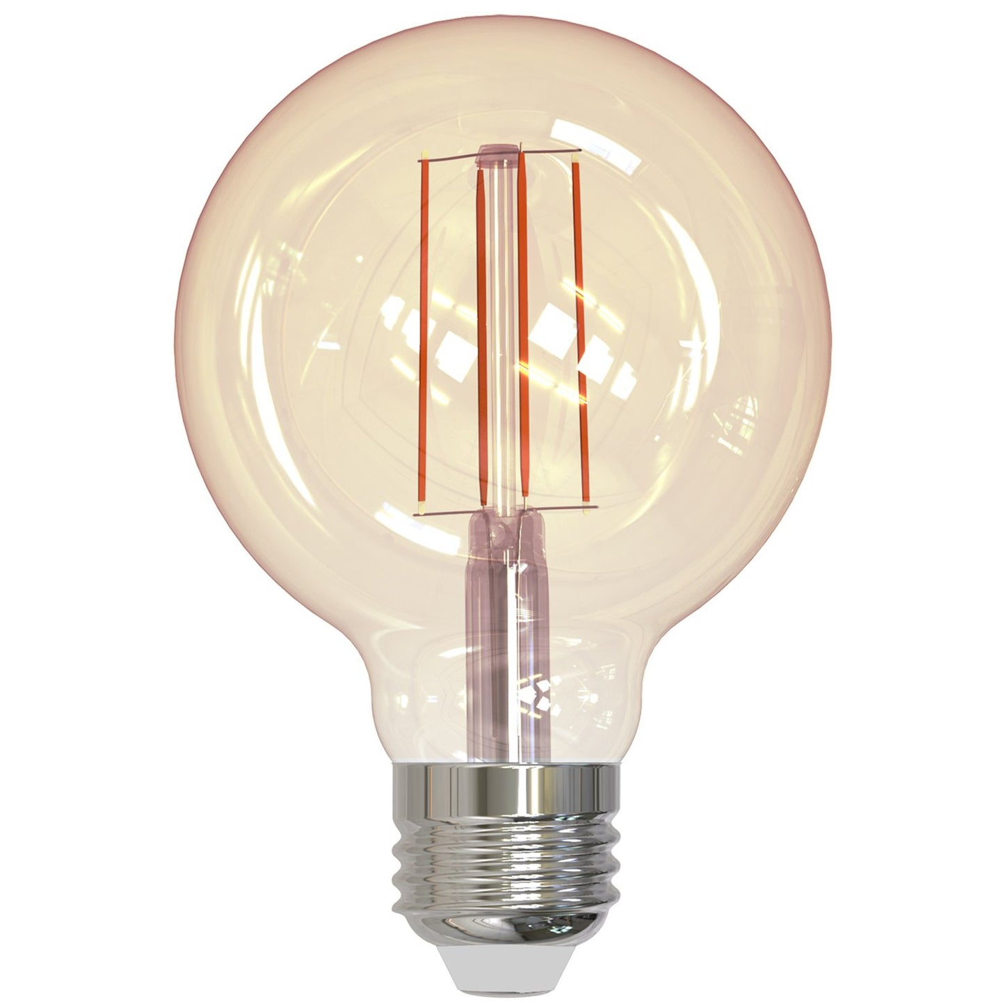 Bulbrite 5 Watt Dimmable Antique Filament G25 Medium (E26) LED Bulb - 2200K and 80 CRI