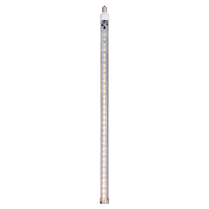 Vickerman 5 Pack of 24" Warm White LED SnowFall Tube Bulb C9-E17 Nickel Base.
