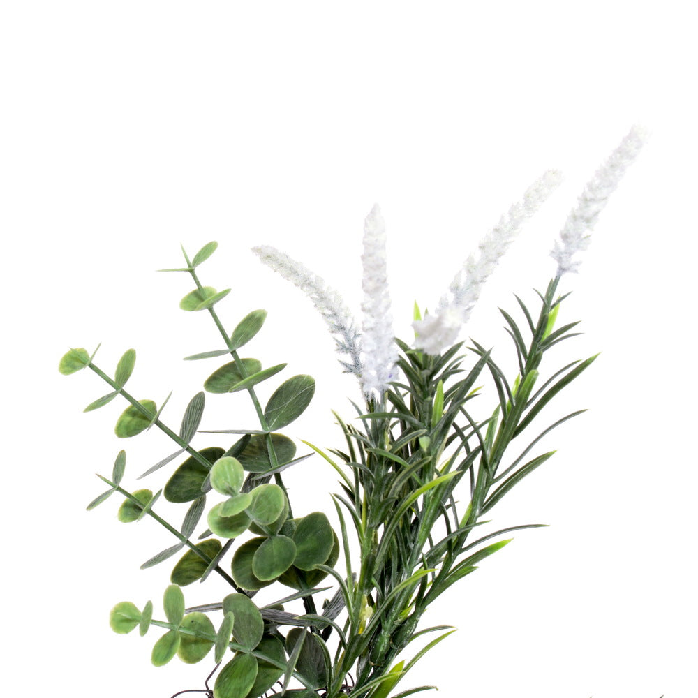 Vickerman 72" Green Artificial Rosemary & Eucalyptus Garland.