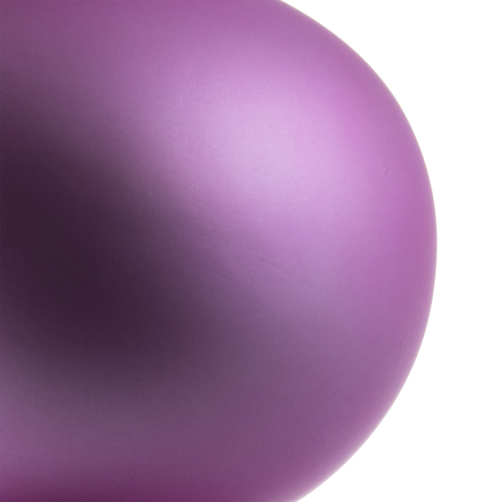 Vickerman 14" Orchid Matte Finial Christmas Ornament UV Treated with Drilled and Wired Cap