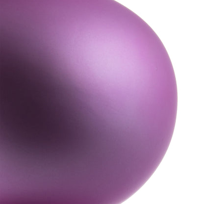 Vickerman 14" Orchid Matte Finial Christmas Ornament UV Treated with Drilled and Wired Cap