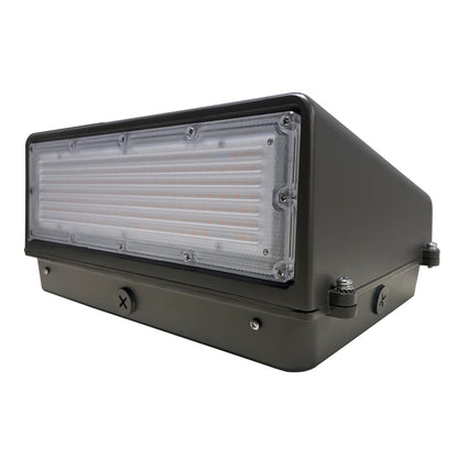 ASD Lighting LED Full cutoff Wallpack 80/100/120W 120-277V 0-10V Dimmable 145Lm/W 3000/4000/5000K Bronze UL DLC Premium