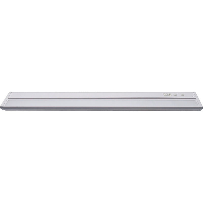Westgate 24In Adj. Head Under Cab. 3Cct + 9 RGB Modes, Push-Button Control, Cords Incl., White, Undercabinet Lighting, 12W, 660 Lumens, 30K/40K/50K + RGB, White Finish None