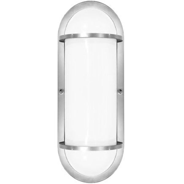 Euri Lighting EOL-WL16FR-3100SE Residential LED 12.5-Watt Oval Wall Sconce Wet Rated 6 Color Selectable Non-Dimmable Photocell Sensor