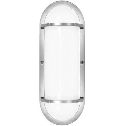 Euri Lighting EOL-WL16FR-3100SE Residential LED 12.5-Watt Oval Wall Sconce Wet Rated 6 Color Selectable Non-Dimmable Photocell Sensor
