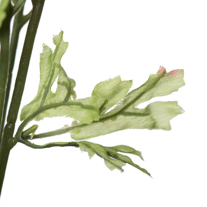 Vickerman 18" Artificial Light Green Ranunculus Bush.