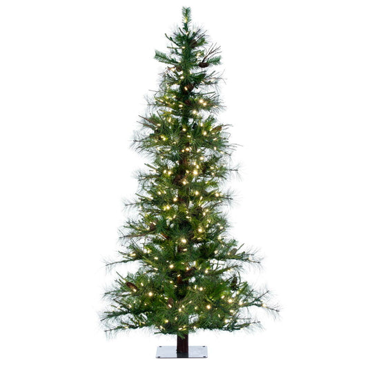 Vickerman 6' Ashland Artificial Christmas Tree Warm White Dura-lit LED Lights