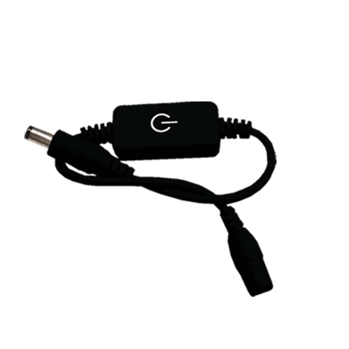 Westgate 12V In-Line Dimmer For Puck Lights, Black, Undercabinet Lighting, Black Finish
