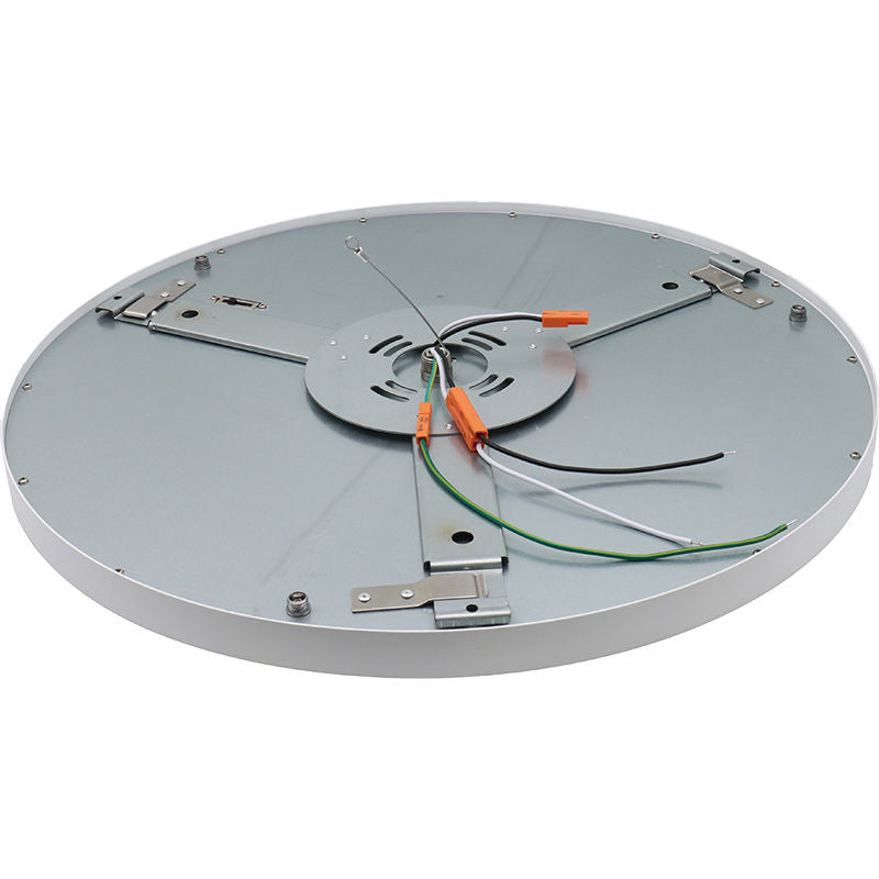 Westgate 22In 45W 3150 Lumens Flush-Mount 5Cct, Cr90, 120V, Ugr<19, Residential Lighting, 45W, 3150 Lumens, 27K/30K/35K/40K/50K, White Finish, TRIAC