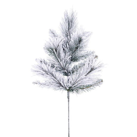Vickerman 24" Flocked Jackson Pine Spray.