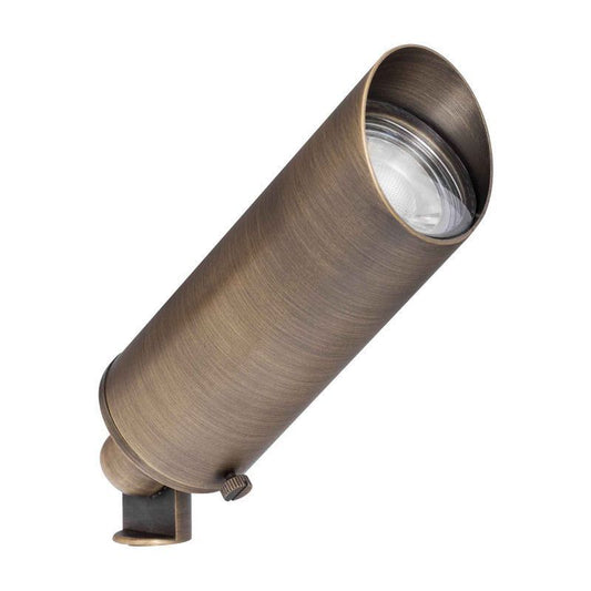 Westgate Directional Light, 12V, Landscape Lighting , 5W, 400 Lumens, 3000K, Brass Finish