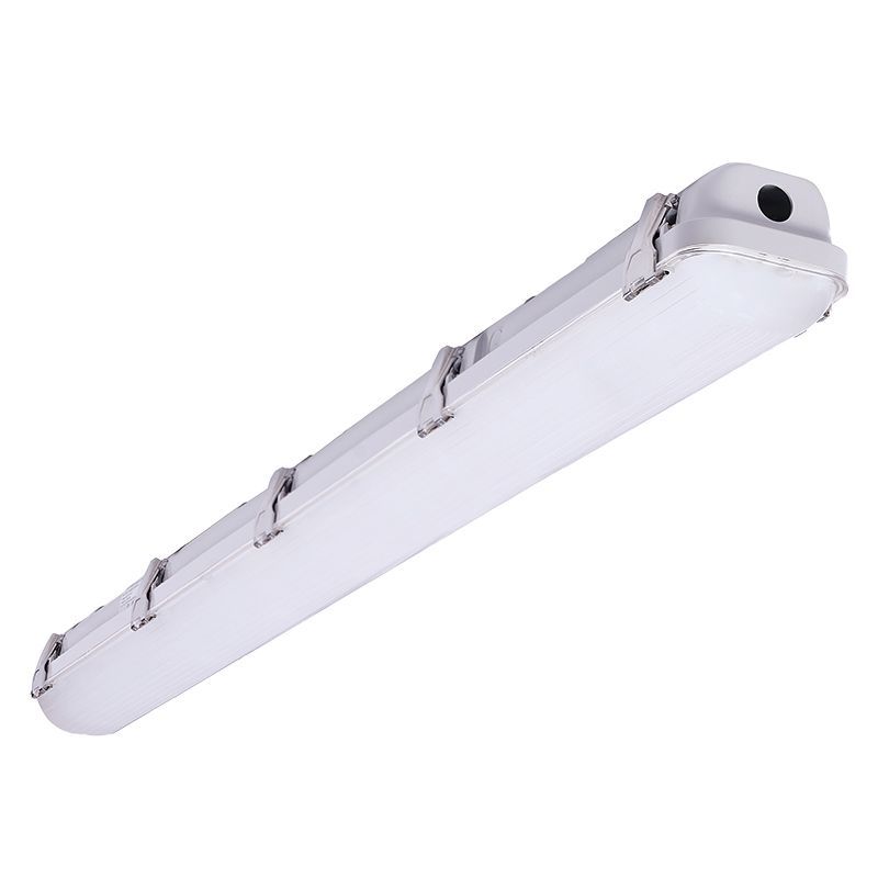 Westgate 4Ft Vaport Tight Selectable 30/38/46W 30/40/50K IP66 Nsf, Industrial Lighting, 30W/38W/46W, 140 Lumens/W, 30K/40K/50K, White Gray Finish, 0~10V Dimming