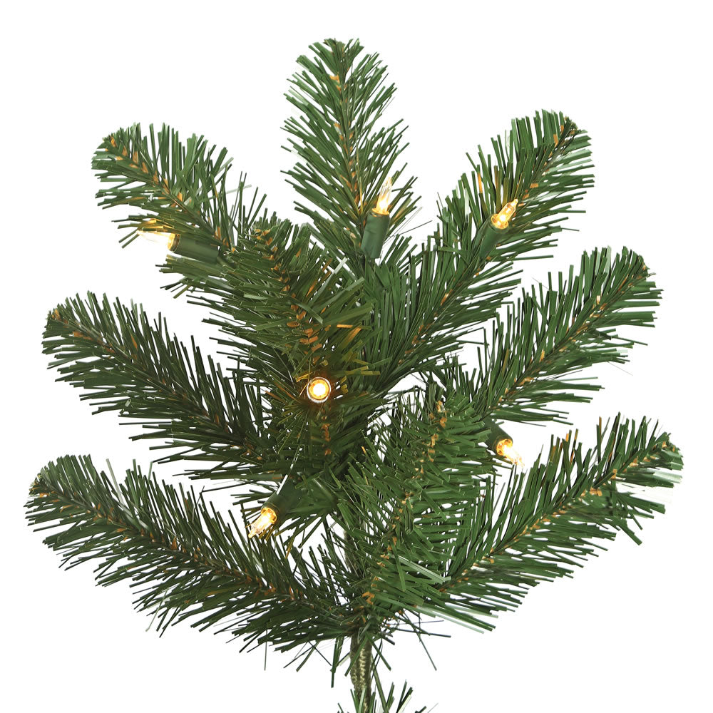 Vickerman 6.5' Oregon Fir Artificial Christmas Tree Clear Dura-lit Lights