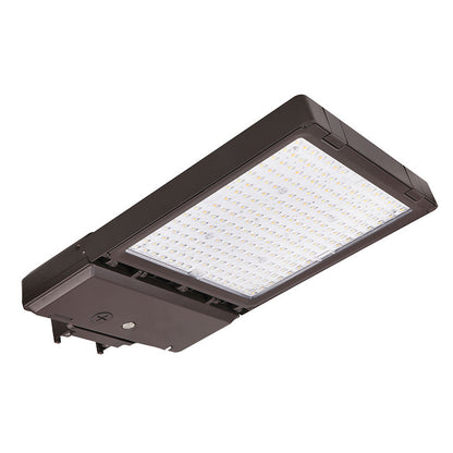 Westgate Maximum-Feature Area Flood 70/100/150W 30/40/50K T3 Rotatable Photocell And Sensor Ready, Outdoor Lighting, 70W/100W/150W, 145 Lumens/W,  30K/40K/50K, Bronze Finish, 0-10V