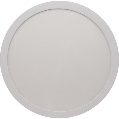 Westgate 16In 30W 2100 Lumens Flush-Mount 5Cct, Cr90, 120V, Ugr<19, Residential Lighting, 30W, 2100 Lumens, 27K/30K/35K/40K/50K, White Finish, TRIAC