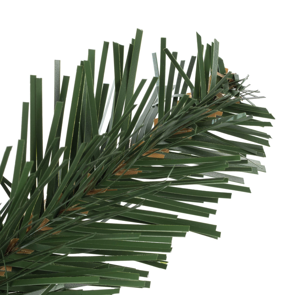 Vickerman 24" Oregon Fir Artificial Christmas Square Wreath Multi-colored Single Mold LED Wide Angle Lights