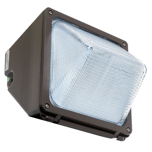 Westgate Non-Cutoff Wall Pack, Outdoor Lighting, 15W/20W/25W/30W, 130 Lumens/W, 5000K, Bronze 0~10V Dimmable