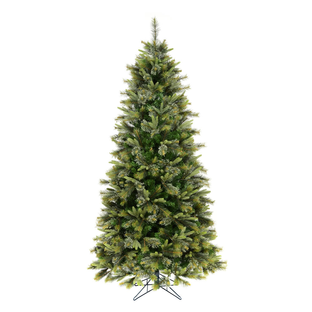 Vickerman 7.5' Cashmere Slim Artificial Christmas Tree Unlit
