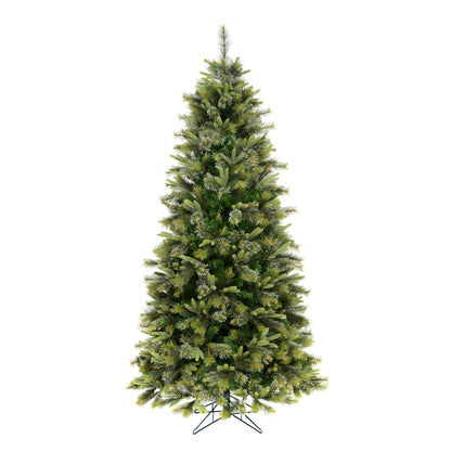 Vickerman 7.5' Cashmere Slim Artificial Christmas Tree Unlit