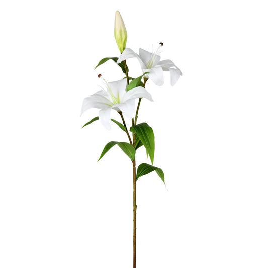 Vickerman 33.5" Artificial Lily Spray
