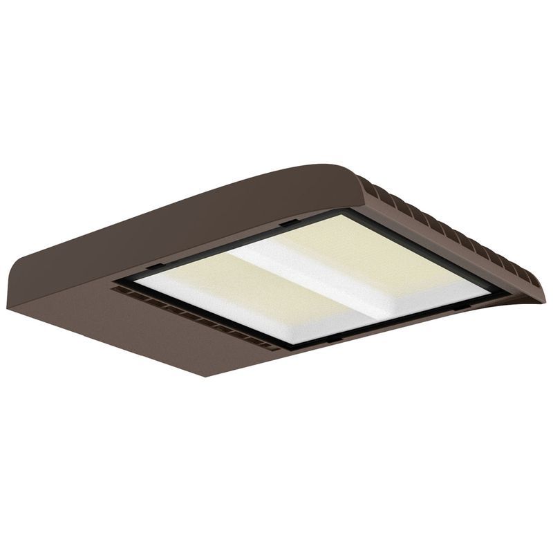 Westgate Builder Series Flood Light Adjust 200/240/300W & 50K Photocell, Outdoor Lighting, 200W/240W/300W, 135 Lumens/W, 5000K, Bronze Finish, 0~10V Dimming